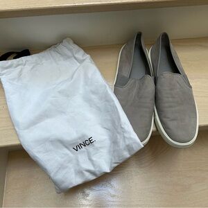 Vince slip on sneakers, 40, light grey